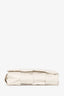 Bottega Veneta White Leather Intrecciato Belt Bag