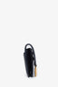 Christian Dior 2021 Black Leather Saddle Wallet