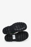 Bottega Veneta Black/Green Leather Tire Lace-up Derby Size 42 Mens