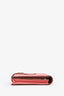 Hermès Rose Sakura Epsom Leather Long Bearn Wallet