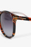 Tom Ford Tortoiseshell 'Karmen' Sunglasses