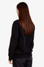 Burberry Black Logo-Appliquéd Sweatshirt Size S