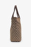 Gucci Beige Vintage GG Canvas Bucket Tote