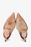 Jimmy Choo Pink Croc-Embossed Leather Abel Pumps Size 40