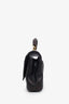 Saint Laurent Brown Iridescent Collège YSL Monogram Leather Bag