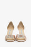 Manolo Blahnik Blush Satin Crystal Buckle Sedaraby Heels Size 39