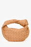 Bottega Veneta Beige Intrecciato Leather Mini Jodie