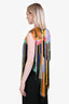 Dries Van Noten Multicoloured Fringe Sleeveless Top Size 34