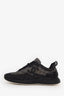 Pre-loved Chanel™ Black Mesh Embroidered CC Sneakers Size 37