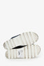 Miu Miu Blue Patent Criss Cross Sandals Size 38