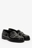 Pre-Loved Chanel™ Black Patent Leather CC Loafer Size 37C