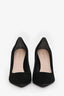 Stuart Weitzman Black Suede Stuart 85 Power Suede Stiletto Pumps Size 8