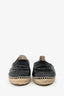 Pre-Loved Chanel™ Black Patent CC Espadrille Size 38