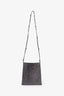The Row Grey Suede Medicine Messenger Bag