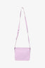 Bottega Veneta Lilac Nappa Intrecciato Full Flap Crossbody