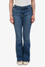 Frame Blue Denim Le Pixie High Flare Jeans sz 25