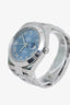 Rolex Stainless Steel Oyster Blue Roman Numeral Dial Datejust 41 Watch (126300)