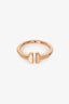 Tiffany & Co. 18K Yellow Gold T Wire Ring Size