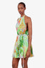 Hemant & Nandita Multicolour Open Back Mini Dress Size L