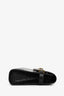 Saint Laurent Black Croc Embossed Small Manhattan Bag
