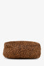 Bottega Veneta Vintage Leopard Print Pony Hair Flap Bag