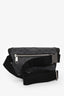 Gucci Black Leather Coated Canvas GG Supreme Belt Bag