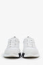 Hermès White Suede Leather 'Bouncing' Sneakers Size 40