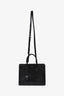 Saint Laurent Black Croc Embossed Sac de Jour Nano Top Handle