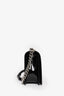 Pre-loved Chanel™ 2014 Black Patent Leather Old Medium Boy Bag