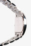 Baume & Mercier Hampton Blue/Silver Toned Stainless Steel Quartz Watch Mens
