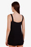 Valentino Black Wool Silk Square Neck Sleeveless Romper Size 40