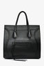 Celine Black Leather Medium Luggage Phantom Tote