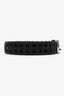 Rag & Bone Black Braided Leather Belt Size 34