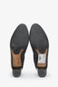 Pre-loved Chanel™ Black Lambskin Patent Cap Toe Pumps Size 41