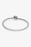 David Yurman Sterling Silver Prasiolite Buckle Bracelet Size S