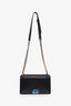 Pre-loved Chanel™ 2017-2018 Black Lambskin LED Medium Boy Bag