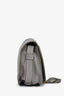 Chloe Grey Leather Small Marcie Crossbody Bag