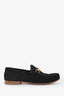 Gucci Black Suede 1953 Horsebit Loafers Size 10