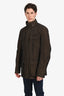 Lanvin Brown Nylon Synge Waist Windbreaker Size 52 Mens