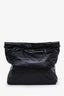 Pre-loved Chanel™ Black Calfskin 22 Small Hobo Bag With Pouch