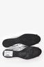 Roger Vivier Silver Leather Gommette Love Ballerina Flats Size 8