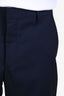 Prada Blue Tapered Trousers Size 48