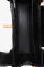 Pre-loved Chanel™ Black 'Mini Nano Kelly Shopper' Top Handle Bag With Chain