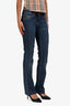 Burberry Vintage Blue Denim Flared Jeans Size 26