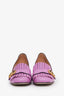Gucci Pink Leather Marmont Heel Size 37.5