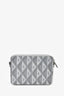 Christian Dior Grey Canvas Signature CD Diamond Messenger