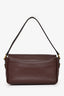 Miu Miu Dark Brown Leather Penny Shoulder Bag