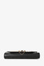 Valentino Black Leather Rockstud All Over Demilune Crossbody