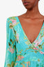 Hemant & Nandita Blue Ruffled 'Anaheeta' Mini Dress Size S