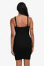 Givenchy Black Ribbed Mini Tank Dress Size M
